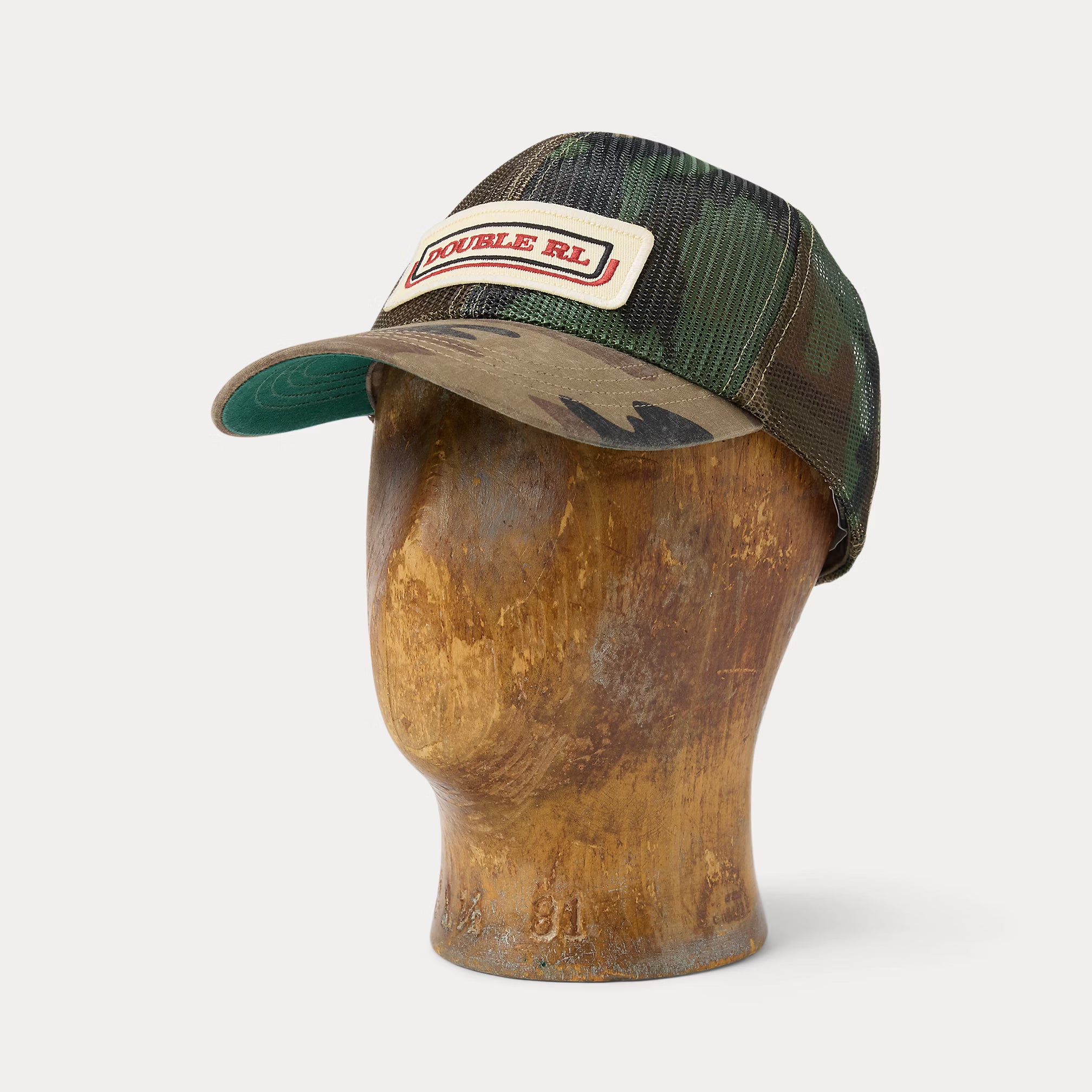RRL Camo Mesh Trucker Cap