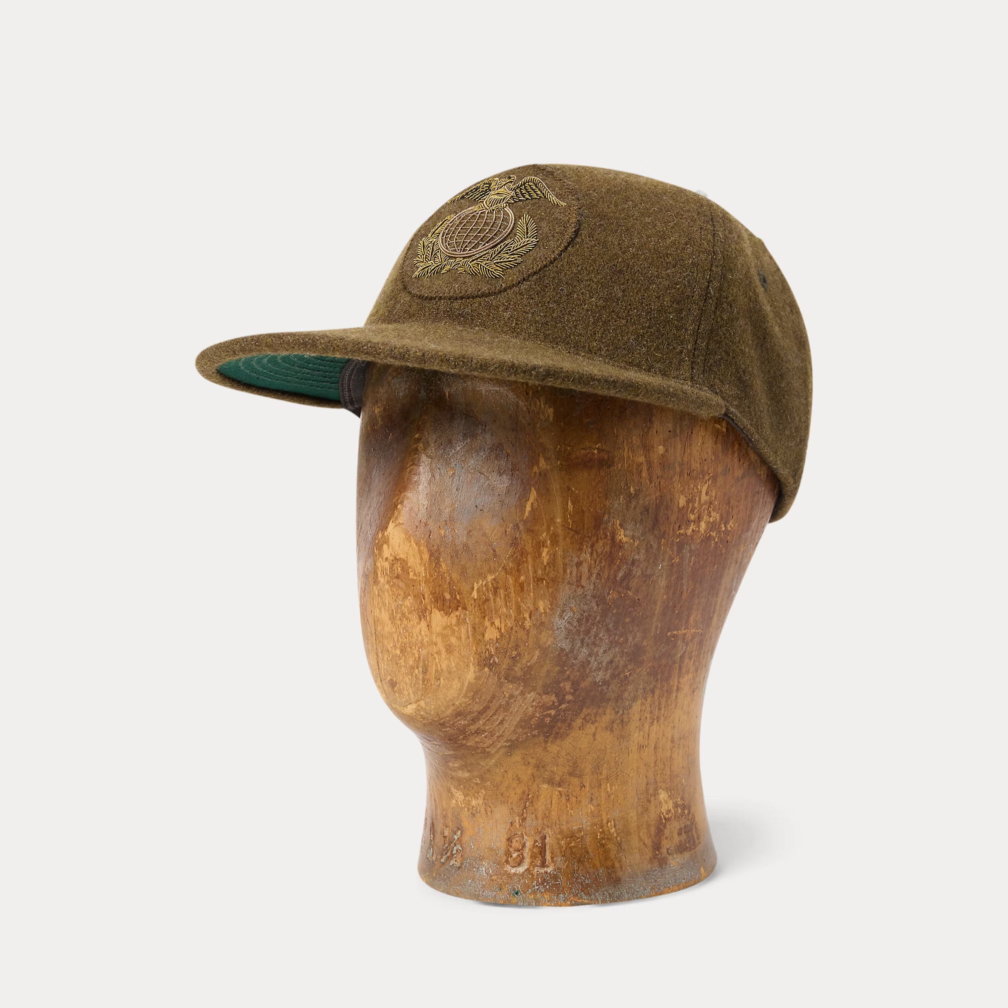 RRL Bullion Wool-Blend Ball Cap