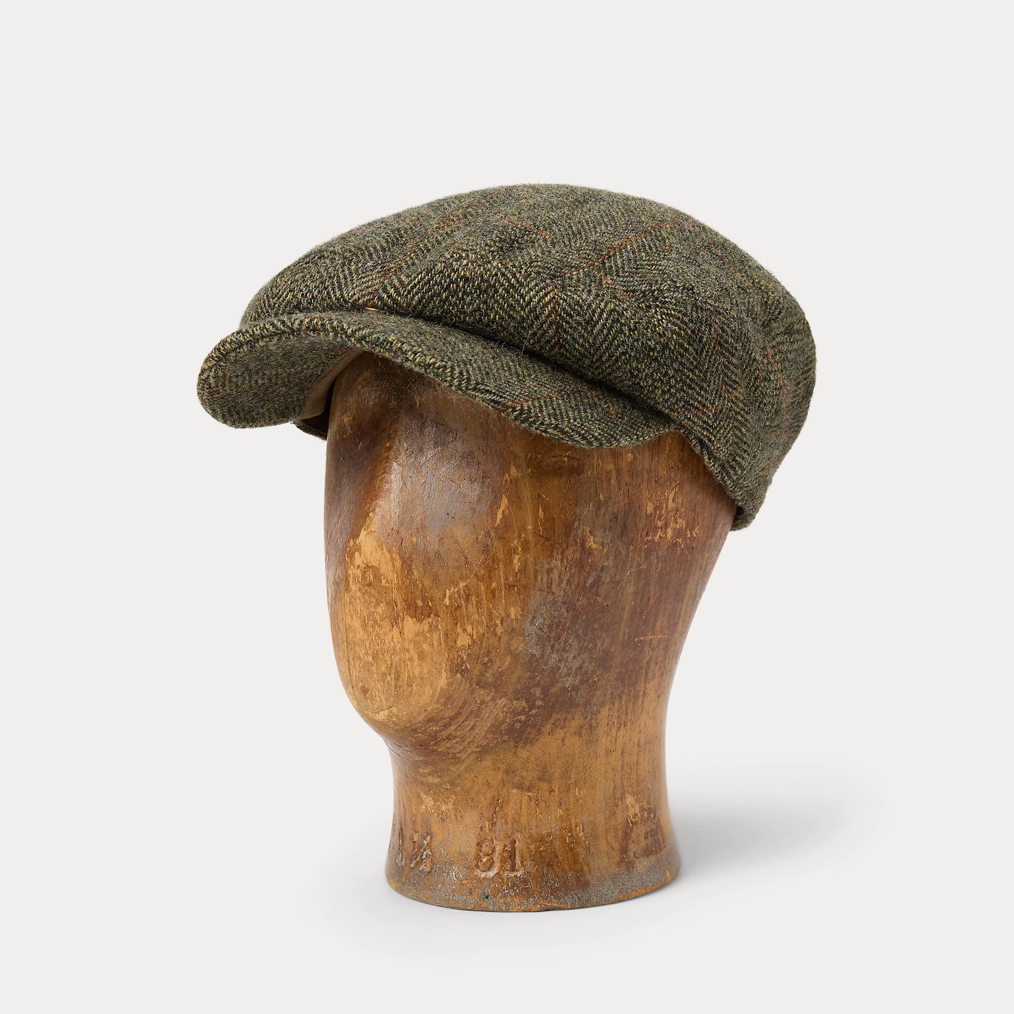 RRL Glen Plaid Wool Driver’s Cap