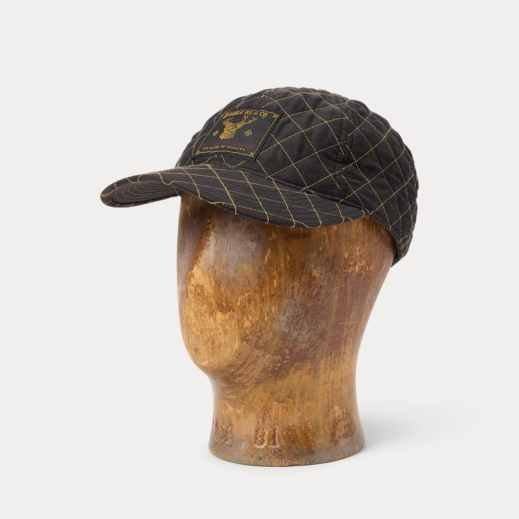 RRL Quilted Ball Cap