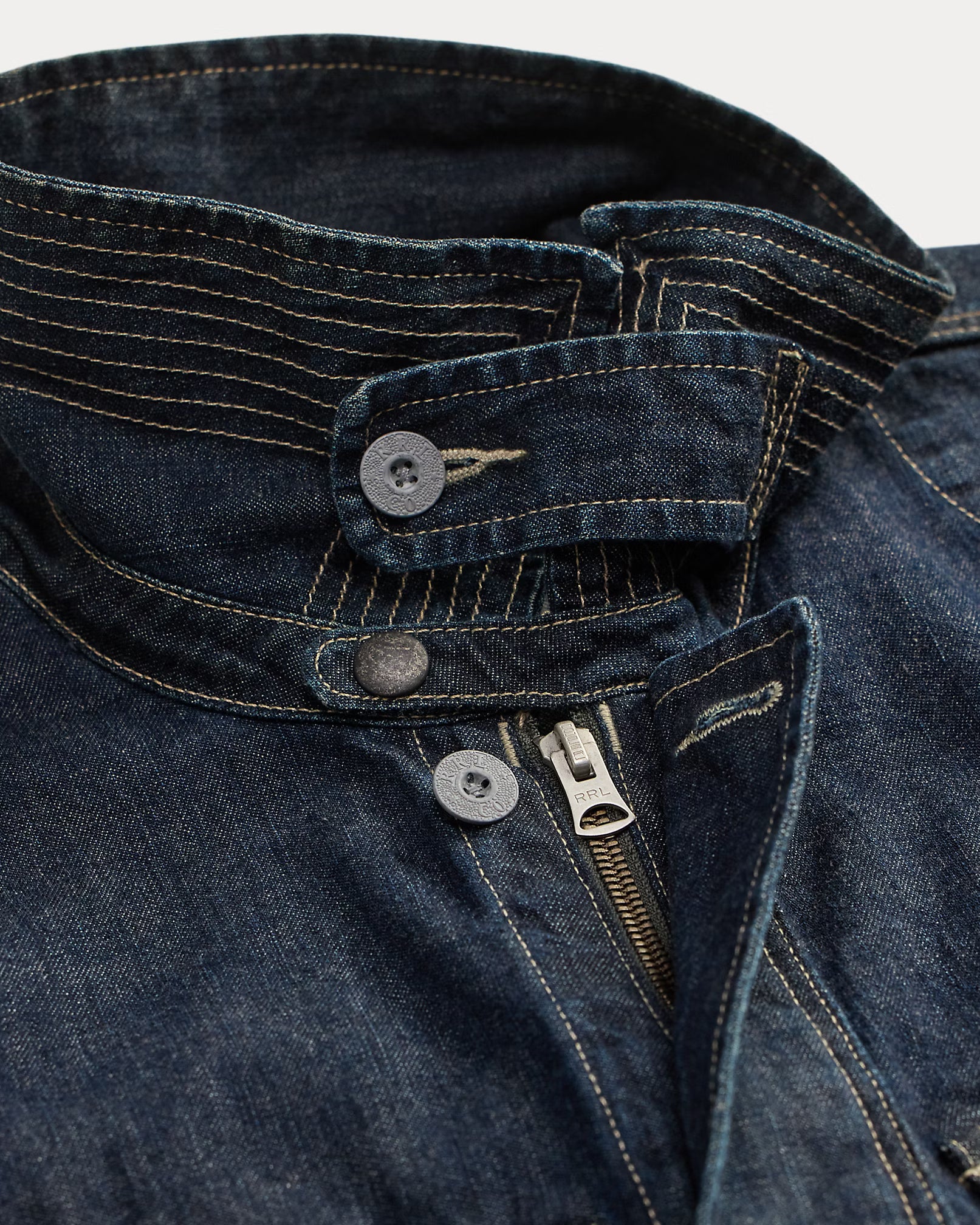 RRL Indigo Denim Field Jacket