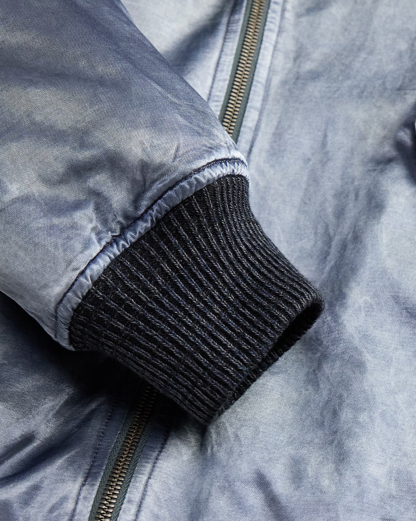 RRL Embroidered Satin Flight Jacket