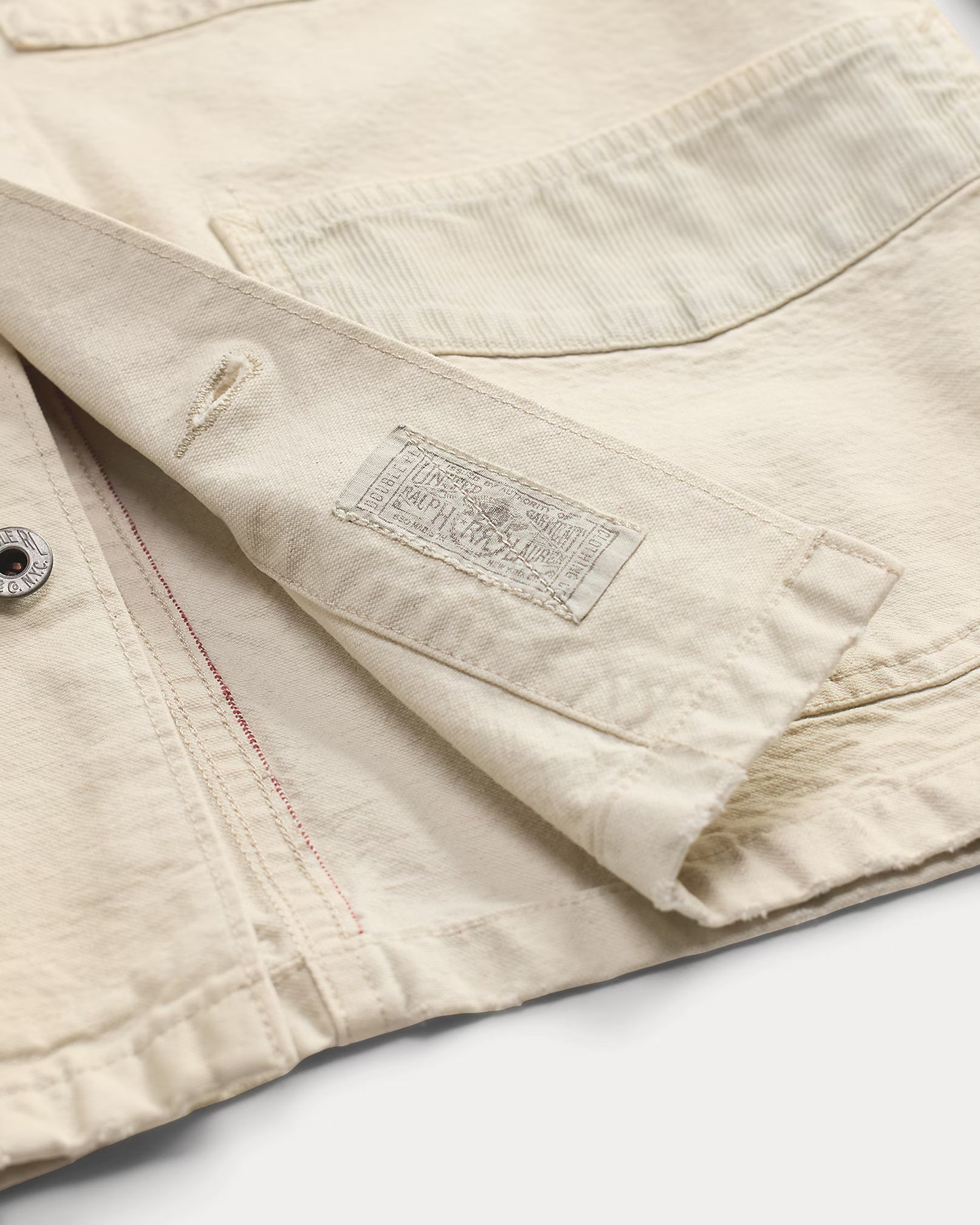 RRL Corduroy-Trim Selvedge Canvas Jacket