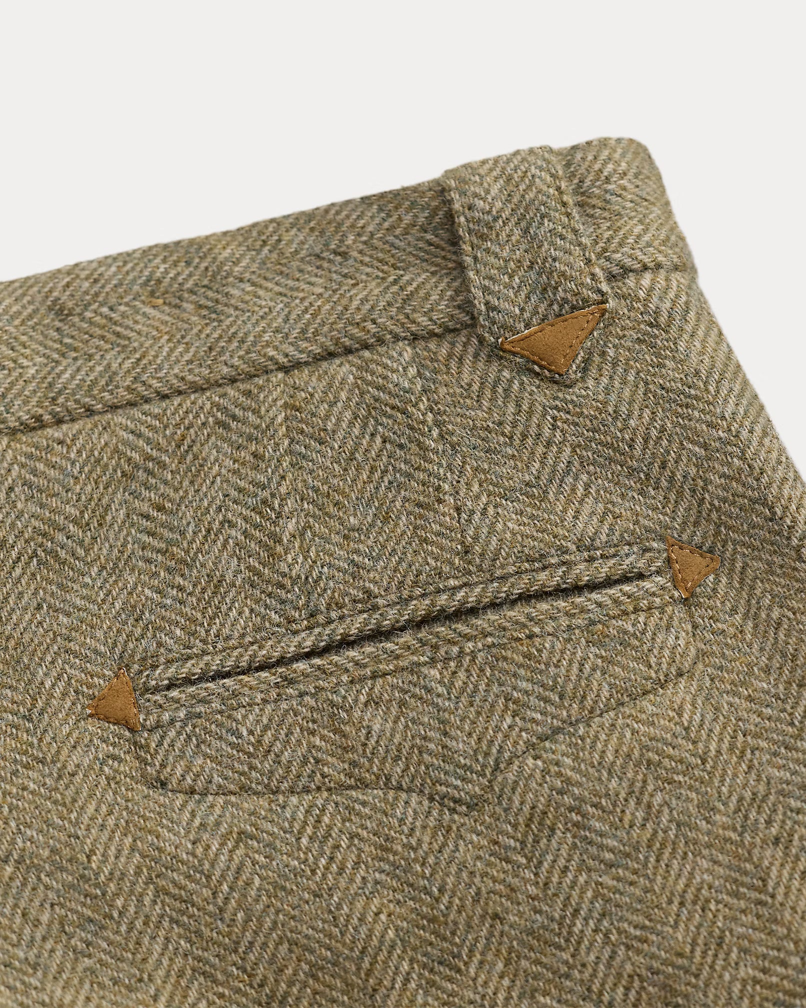 RRL Slim Fit Wool Herringbone Pant