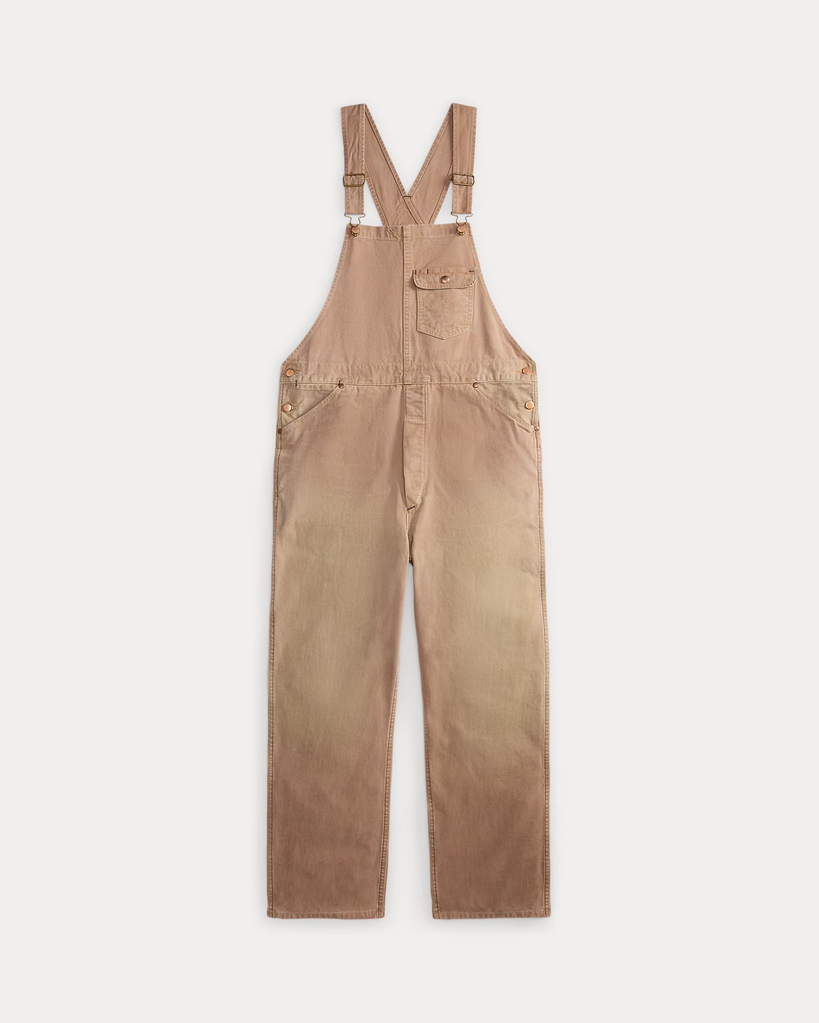 RRL Distressed Canvas Overall