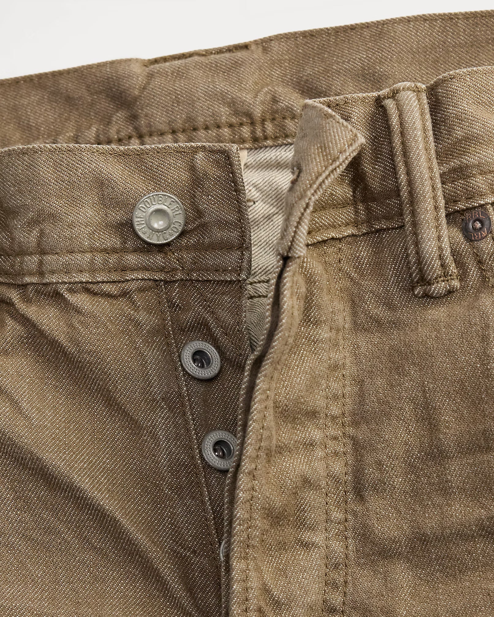 RRL Slim Fit Brown Jean