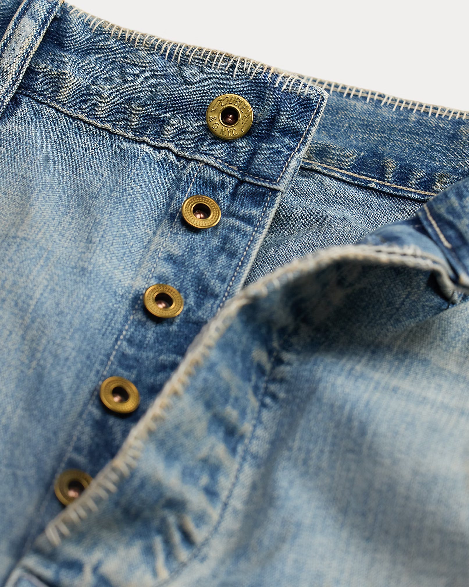 RRL Repaired Earlston Carpenter Jean
