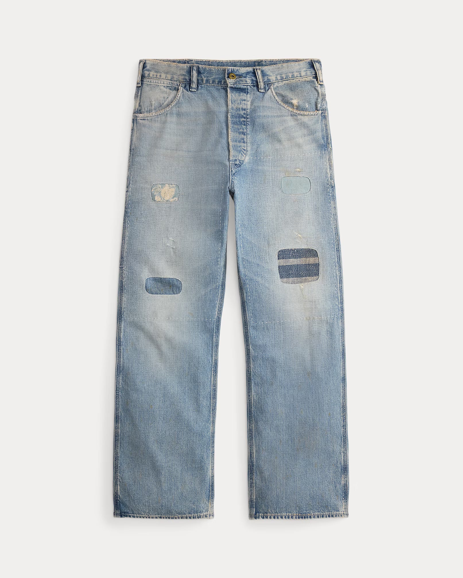 RRL Repaired Earlston Carpenter Jean