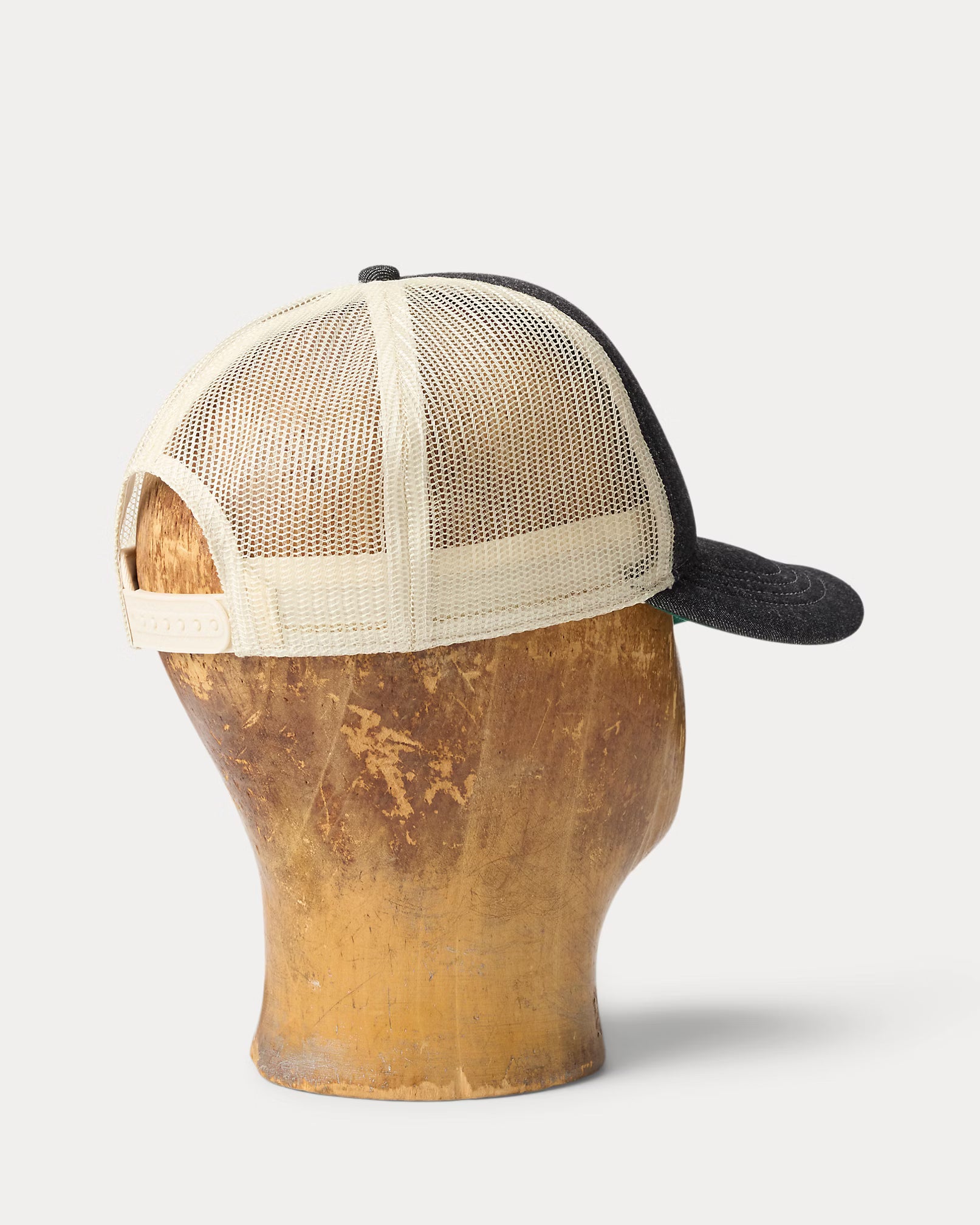 RRL Ranch Logo Denim Trucker Cap