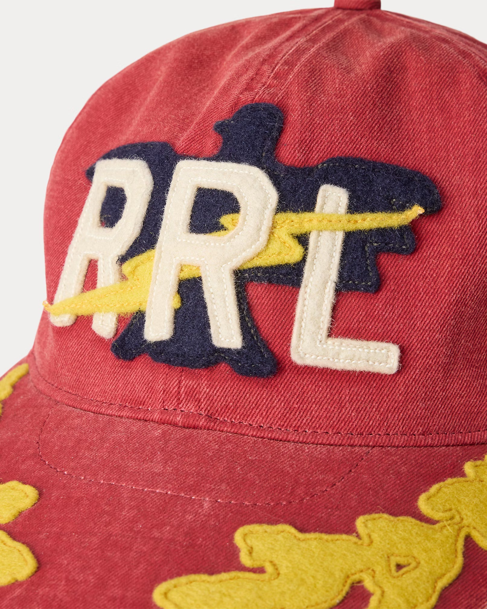 RRL Logo-Appliquéd Twill Ball Cap