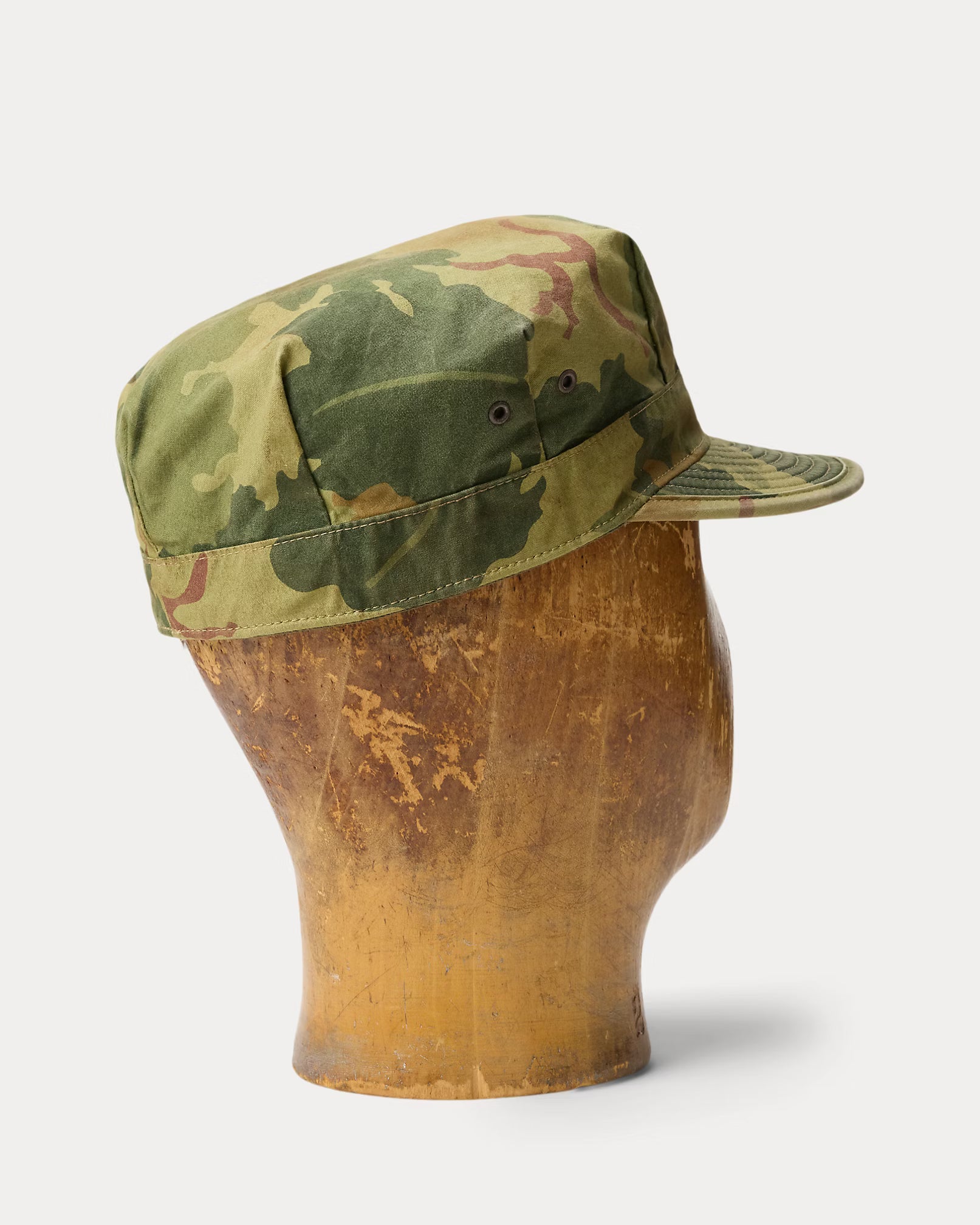 RRL Camo Poplin Cap