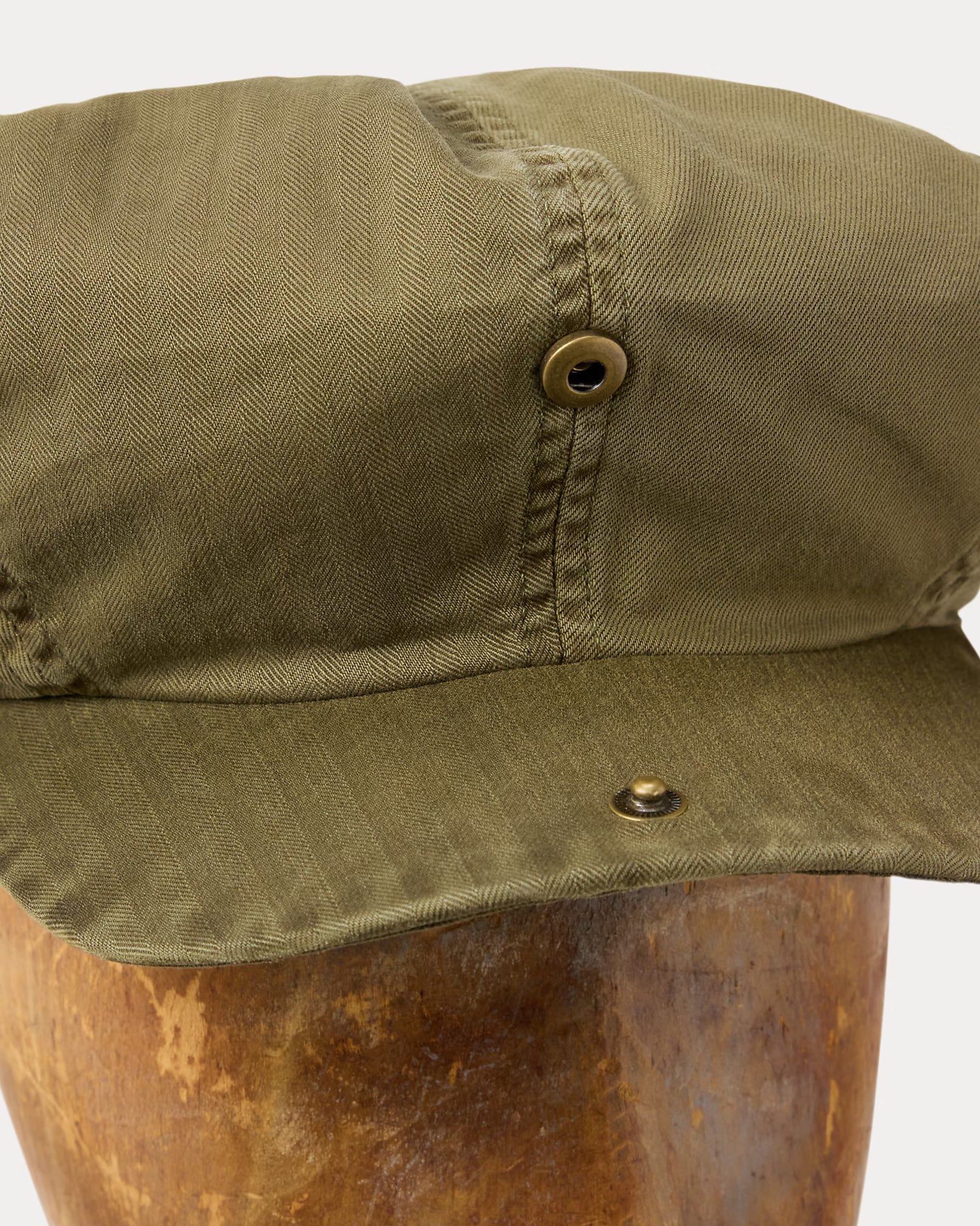 RRL Garment-Dyed Twill Newsboy Cap