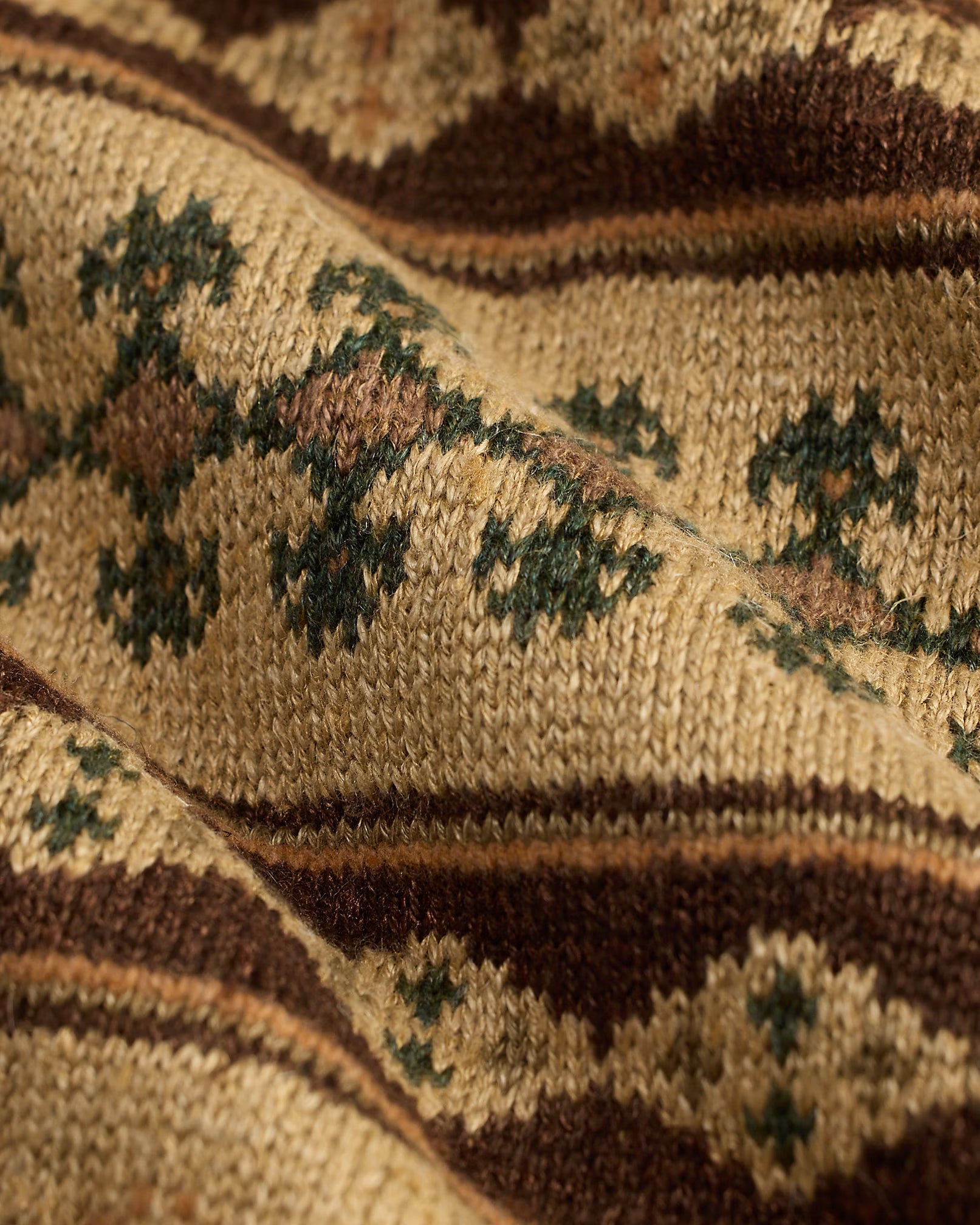 RRL Jacquard-Knit Linen-Blend Cardigan