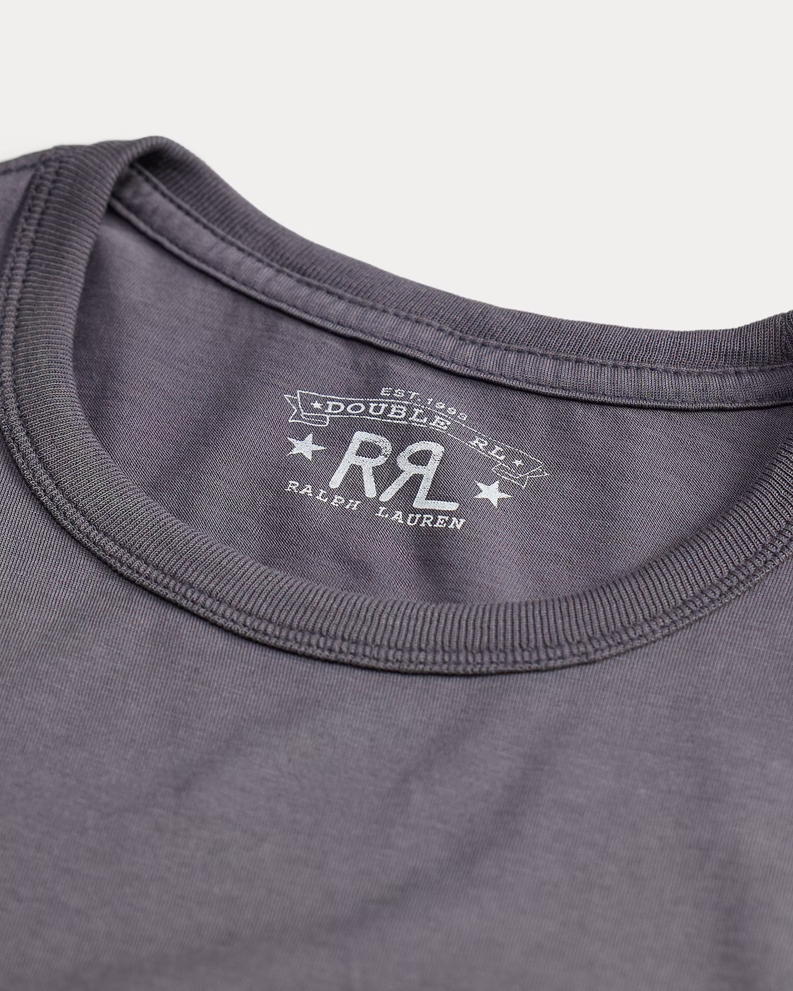 RRL Garment-Dyed Pocket T-Shirt - Boathouse Navy