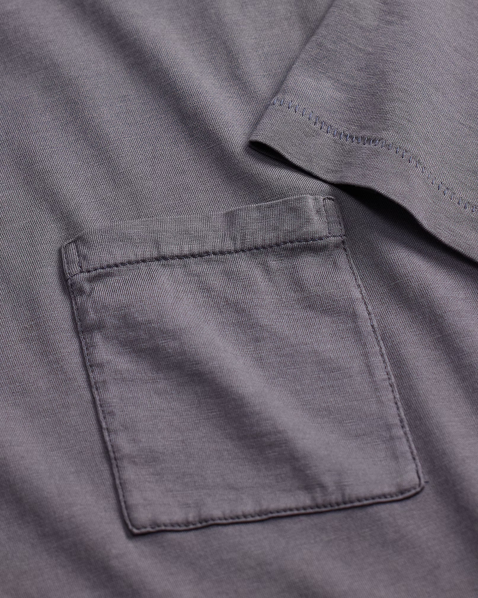 RRL Garment-Dyed Pocket T-Shirt - Boathouse Navy