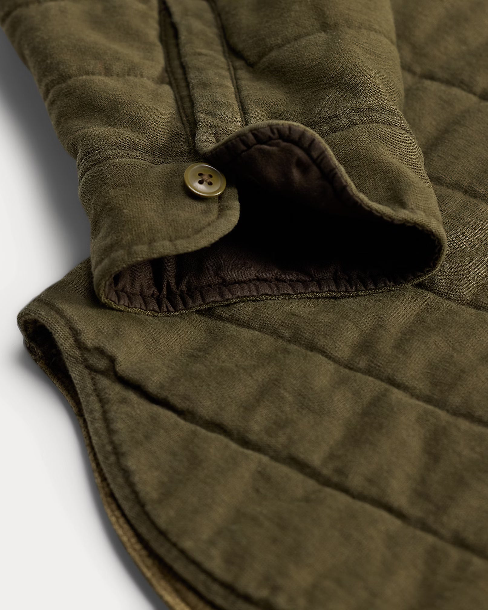 RRL Quilted Jersey Overshirt