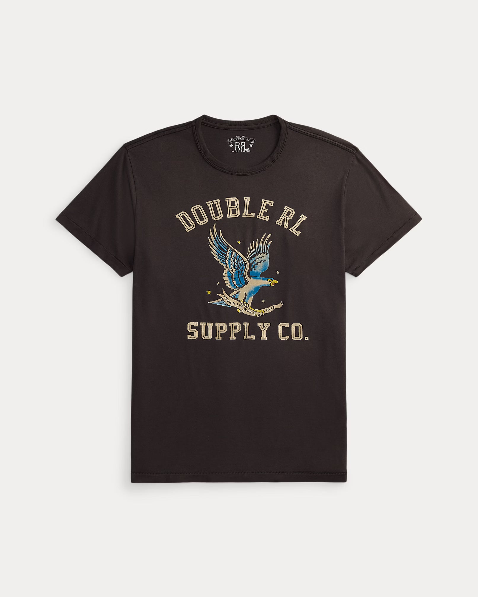 RRL Garment-Dyed Jersey Graphic T-Shirt