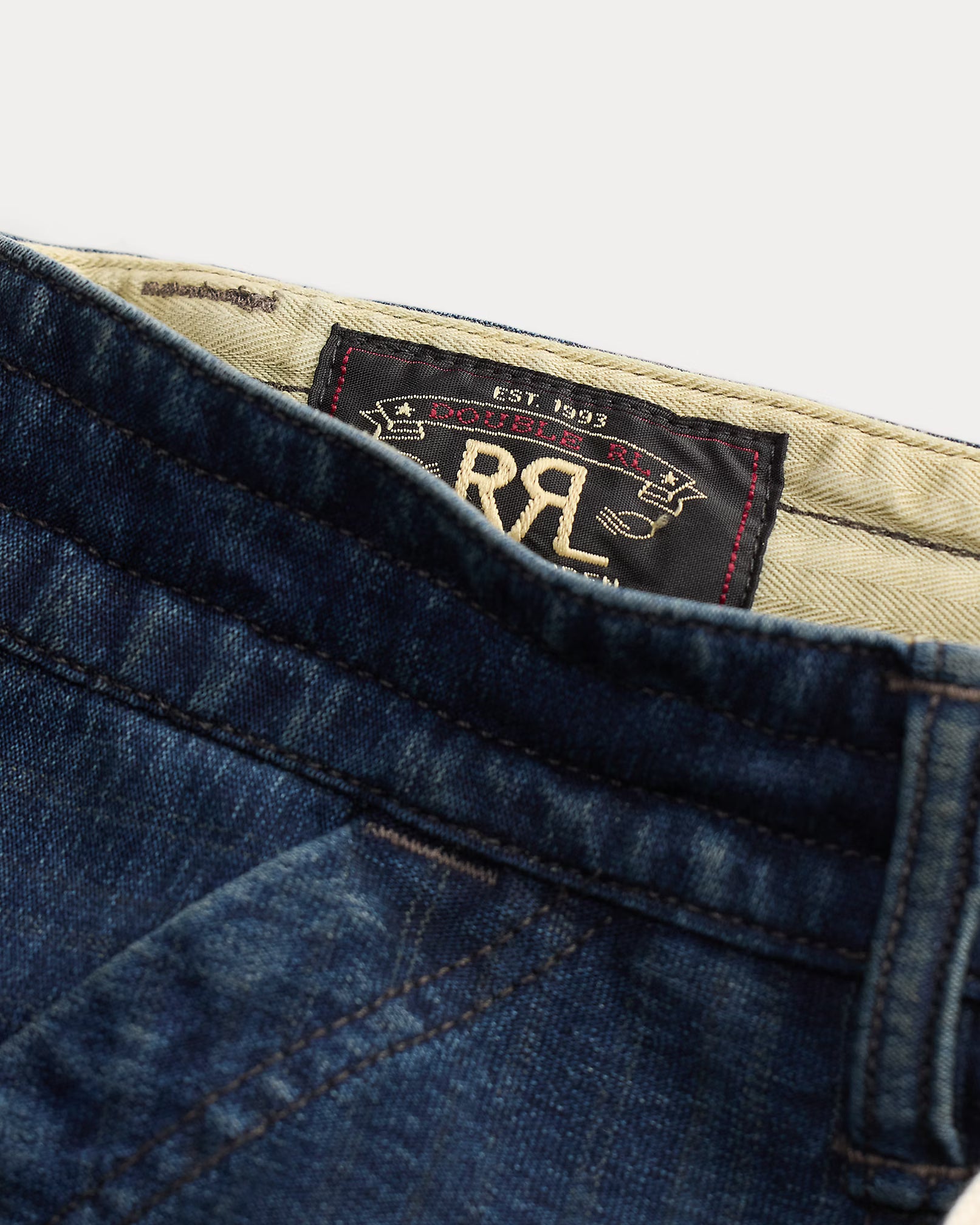 RRL Indigo Jersey Short