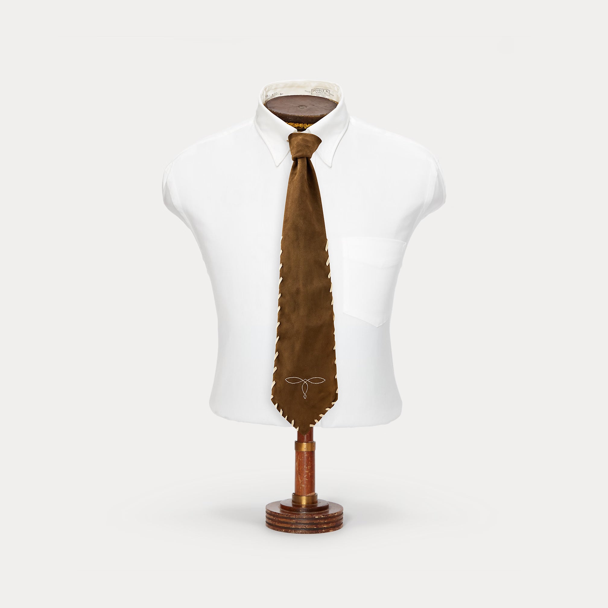RRL Handmade Suede Tie