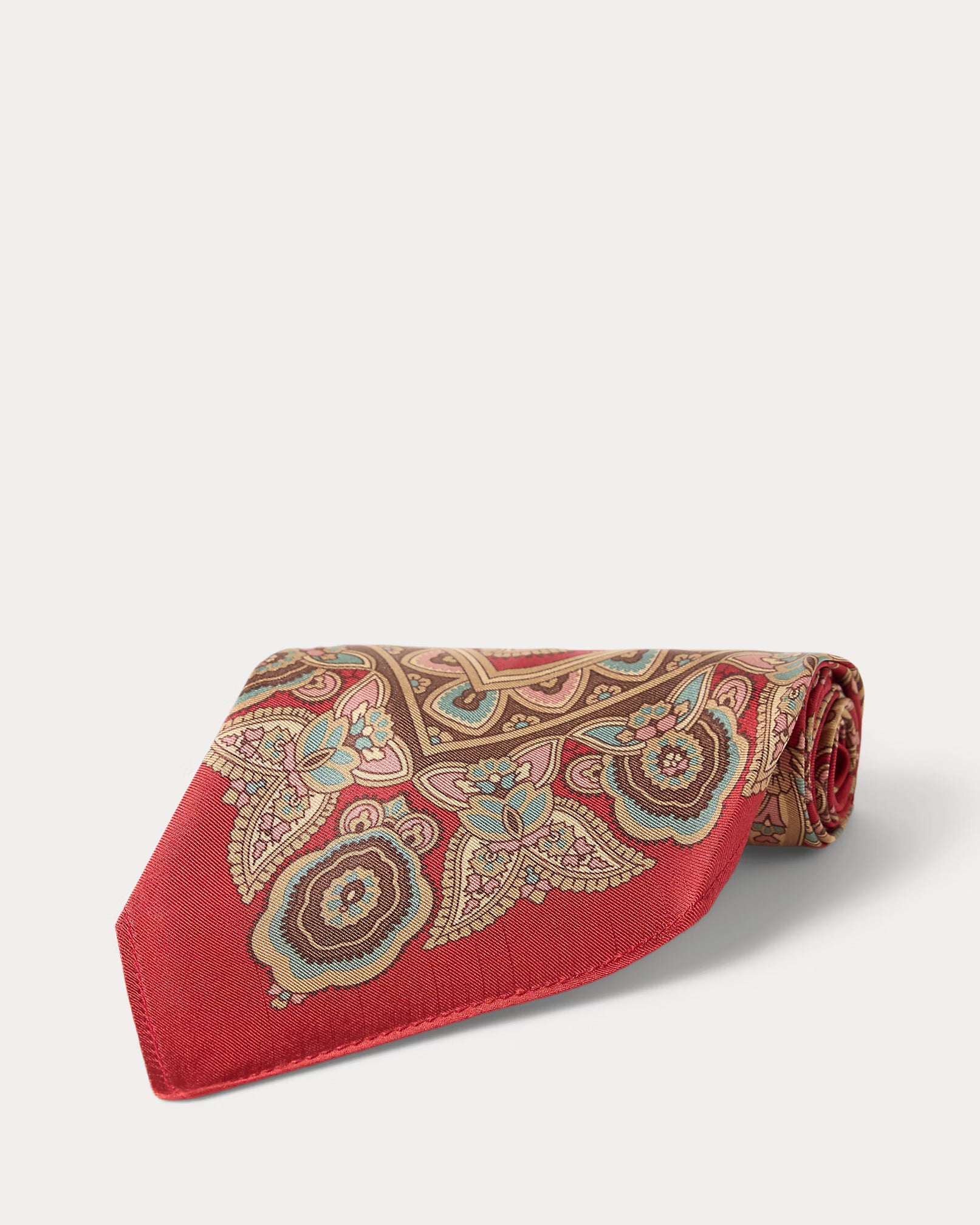 RRL Handmade Paisley Silk Western Ascot