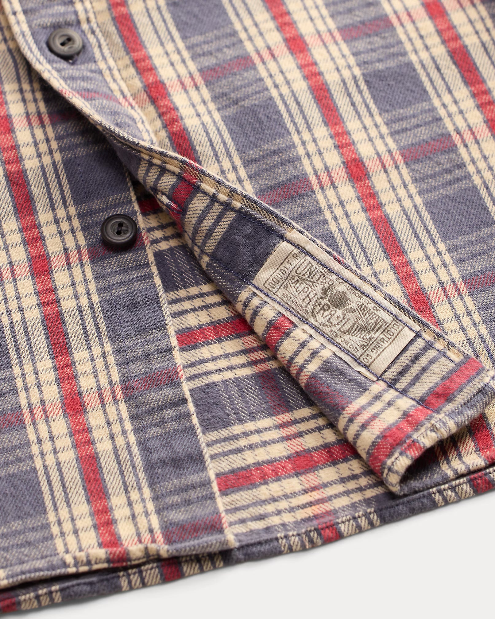 RRL Plaid Twill Workshirt