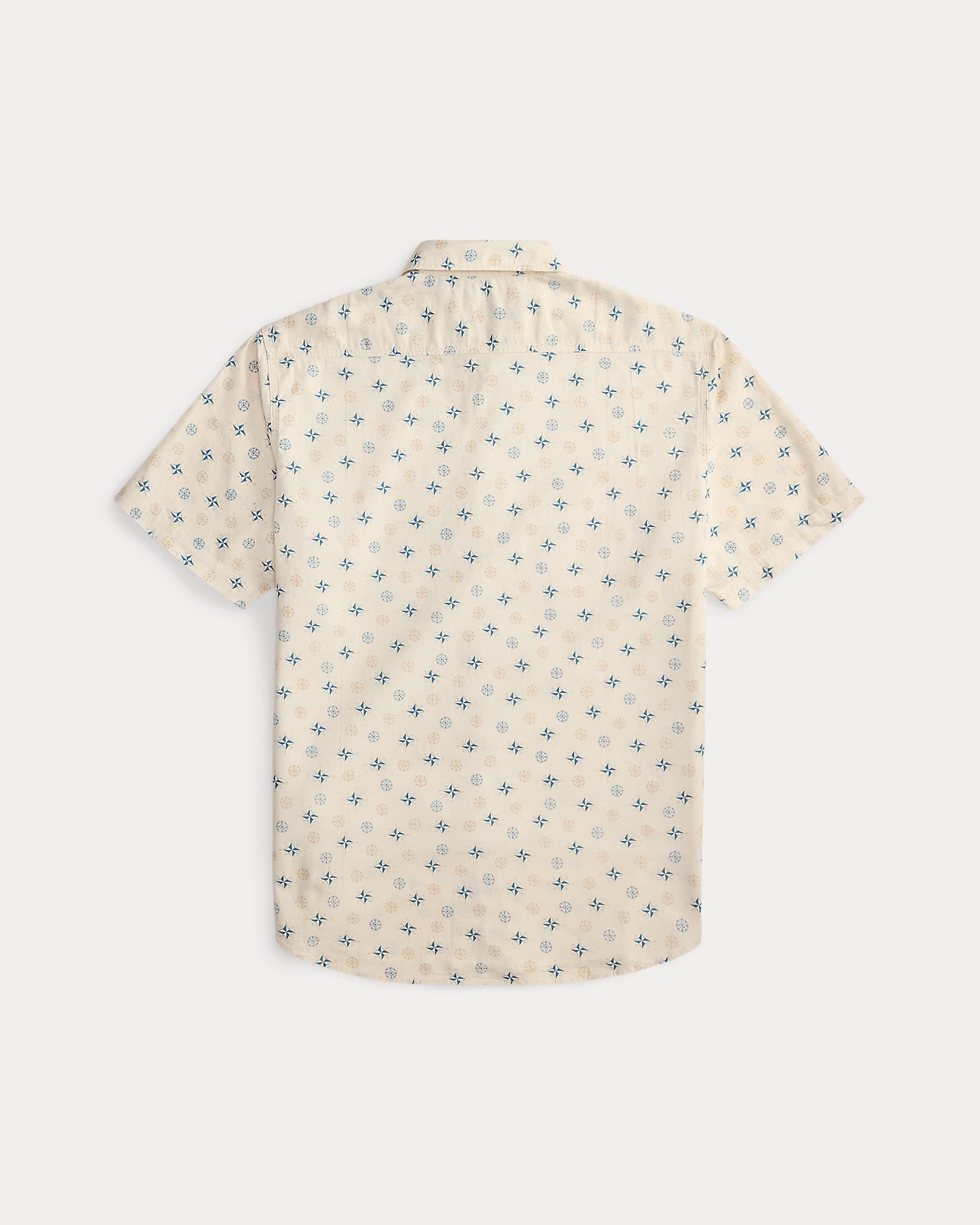 RRL Nautical-Print Linen-Cotton Workshirt
