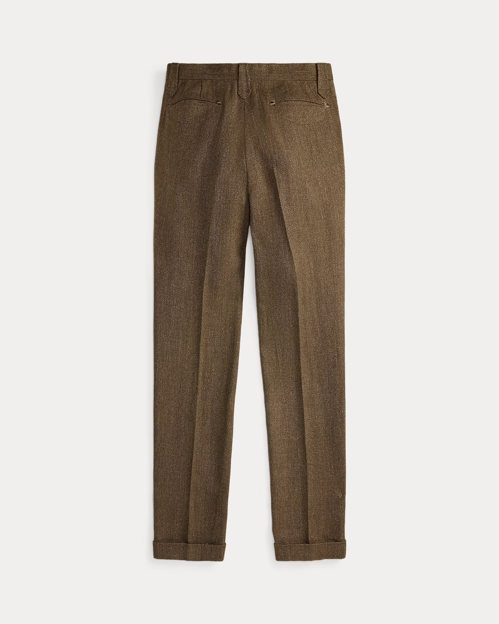 RRL Slim Fit Linen-Wool Western Trouser