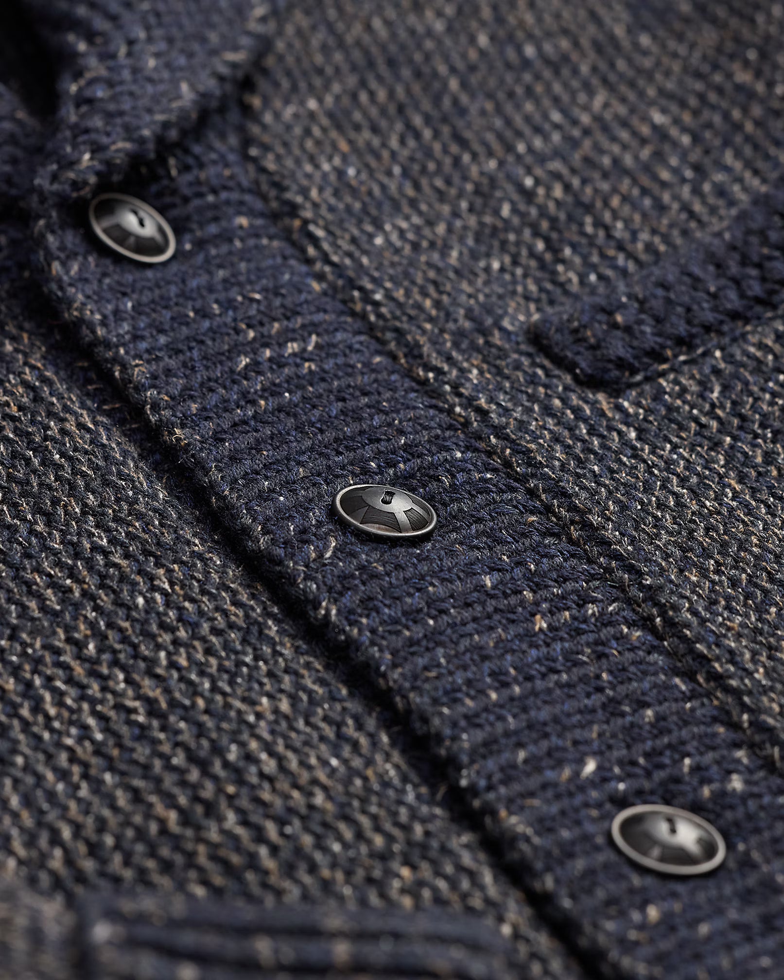 RRL Jacquard-Knit Shawl-Collar Cardigan