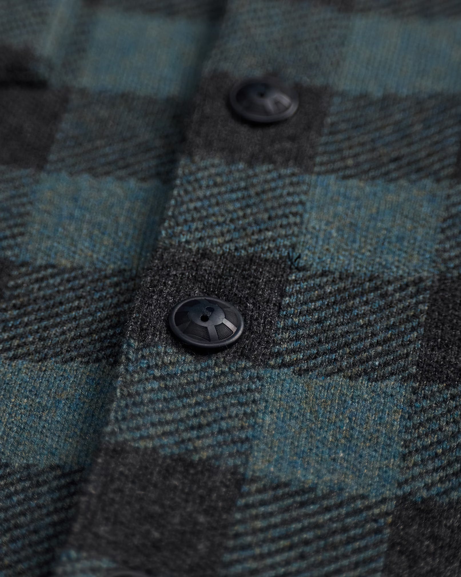 RRL Plaid Wool-Cashmere Workshirt Sweater
