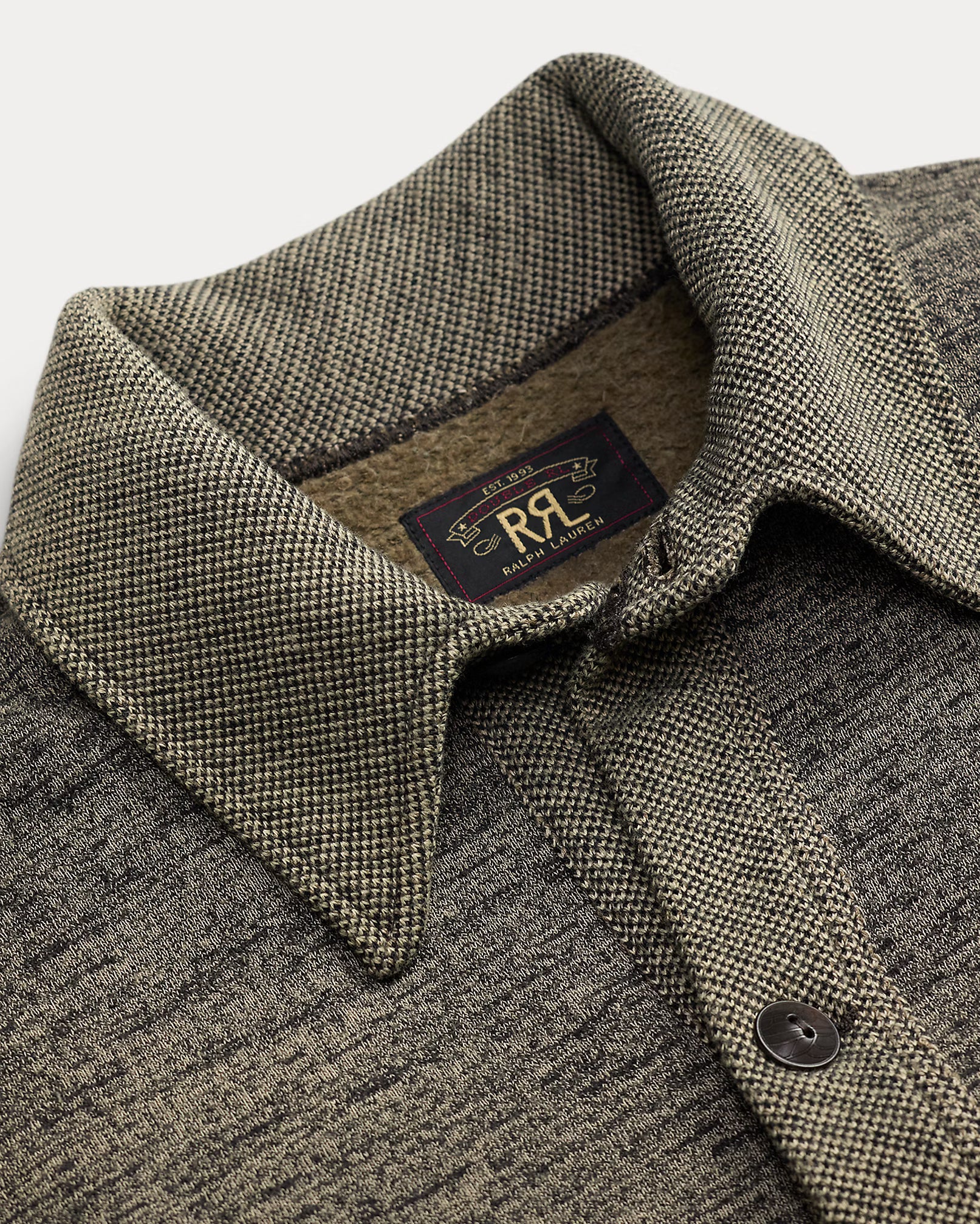 RRL Heathered Cotton Blend Cardigan