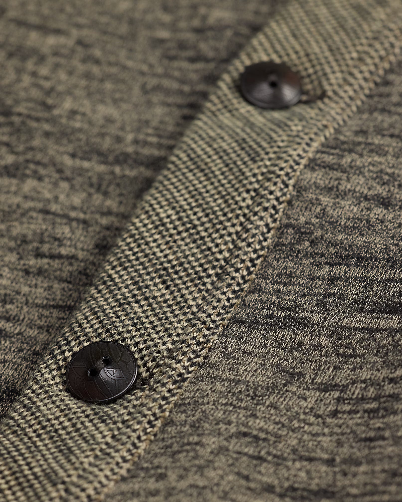RRL Heathered Cotton Blend Cardigan