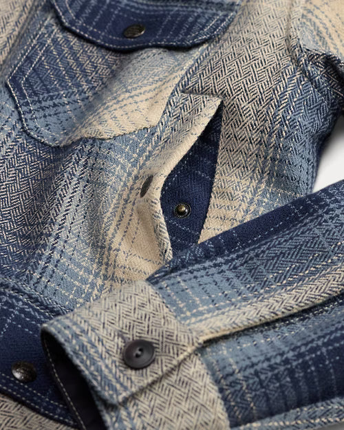 RRL Plaid Wool Twill Overshirt