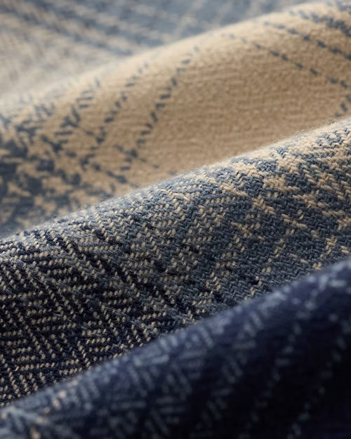 RRL Plaid Wool Twill Overshirt
