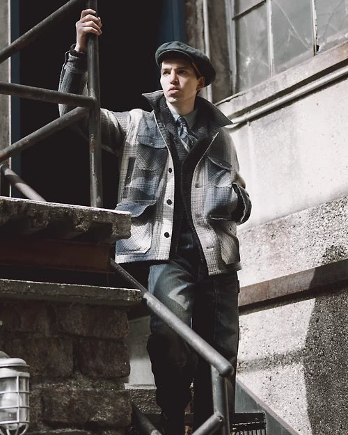 RRL Plaid Wool Twill Overshirt
