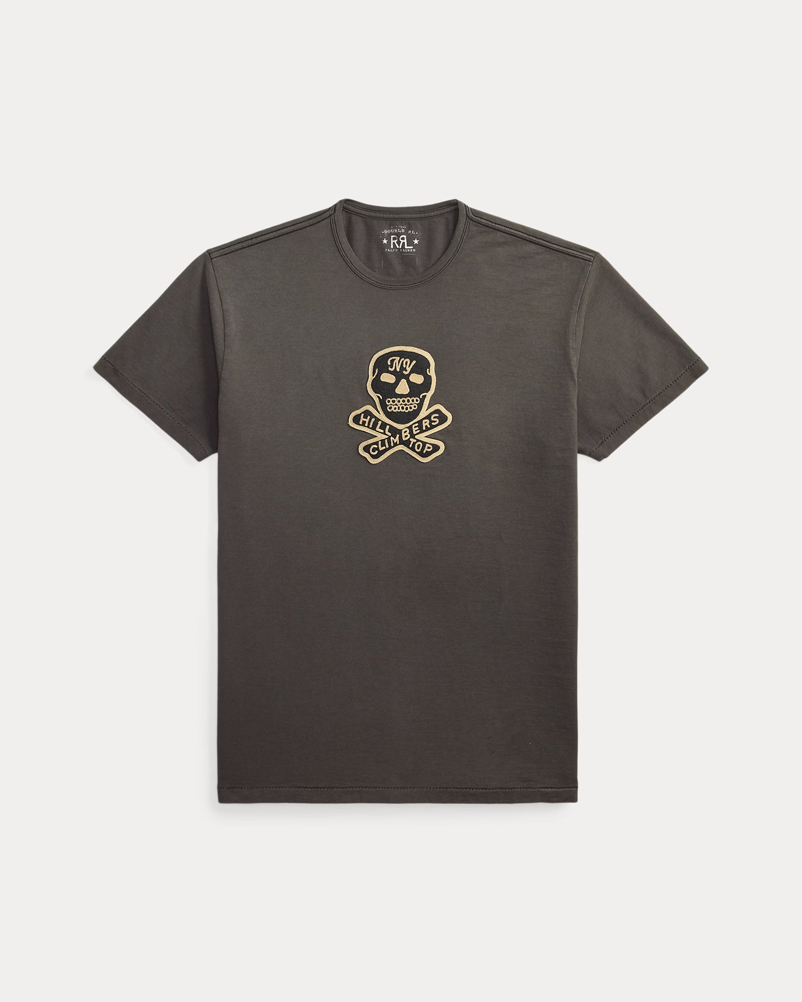 RRL Skull-Patch Jersey T-Shirt