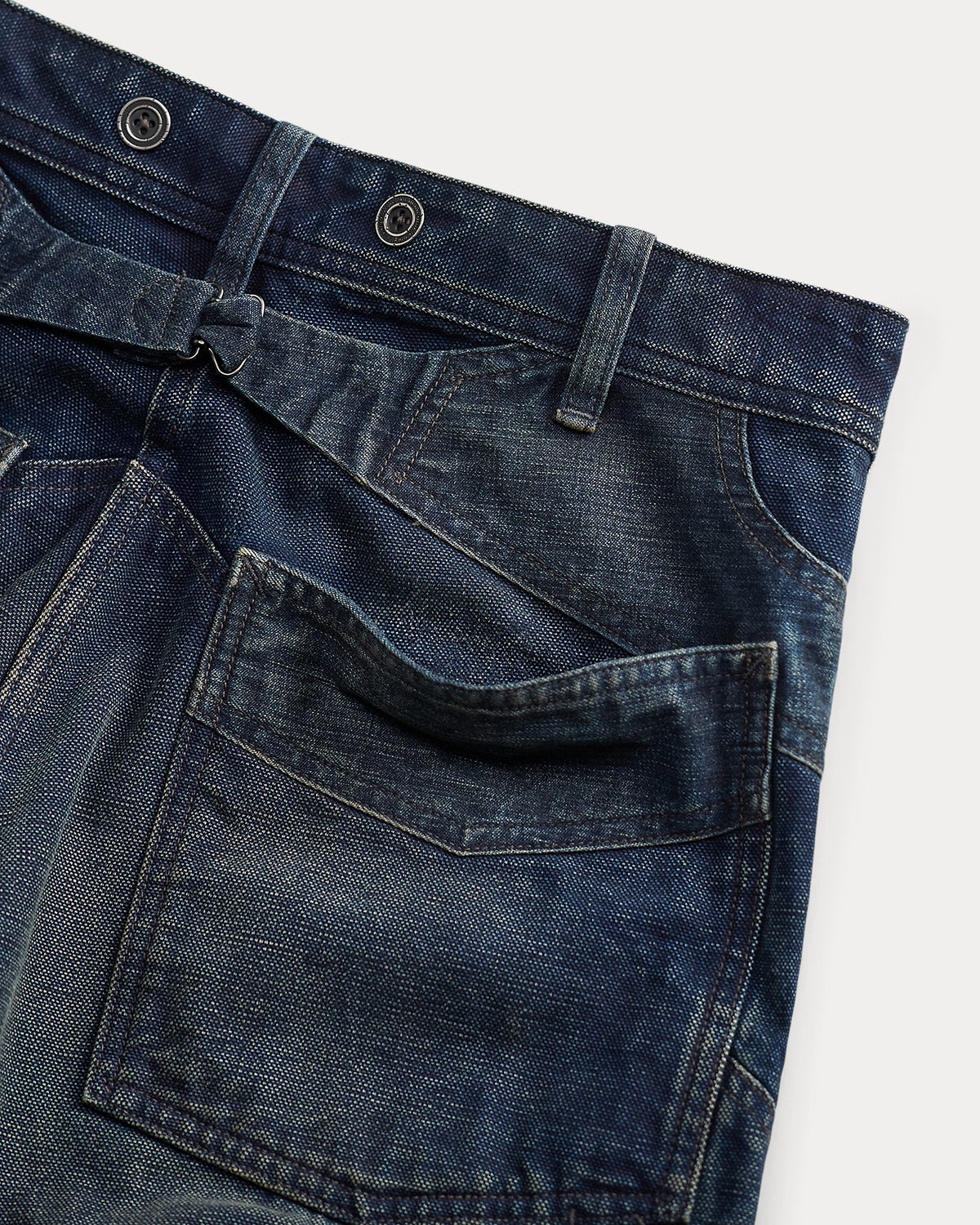 RRL Engineer Fit Paneled Carpenter Pant