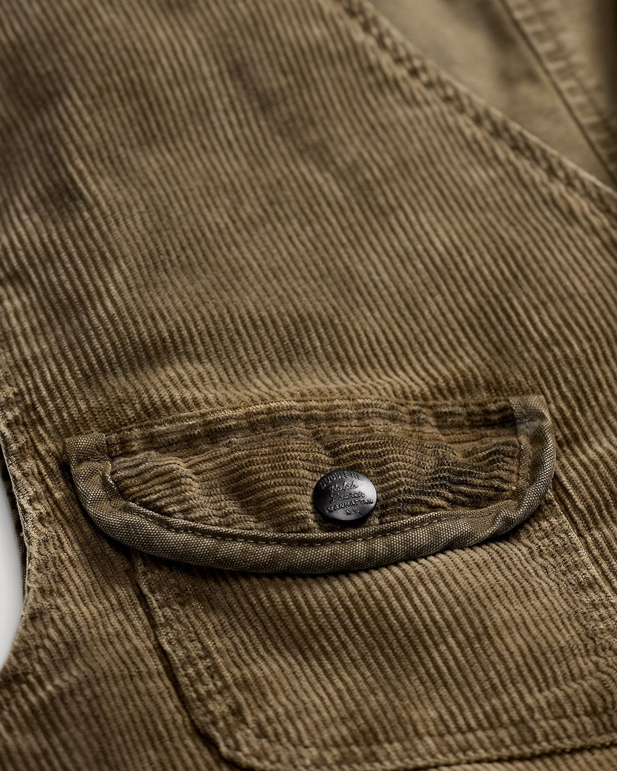 RRL Corduroy Utility Vest