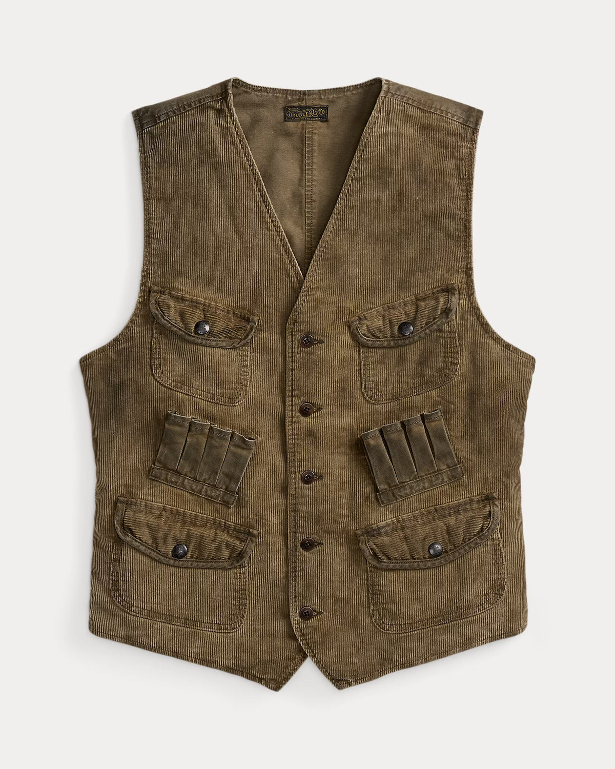 RRL Corduroy Utility Vest