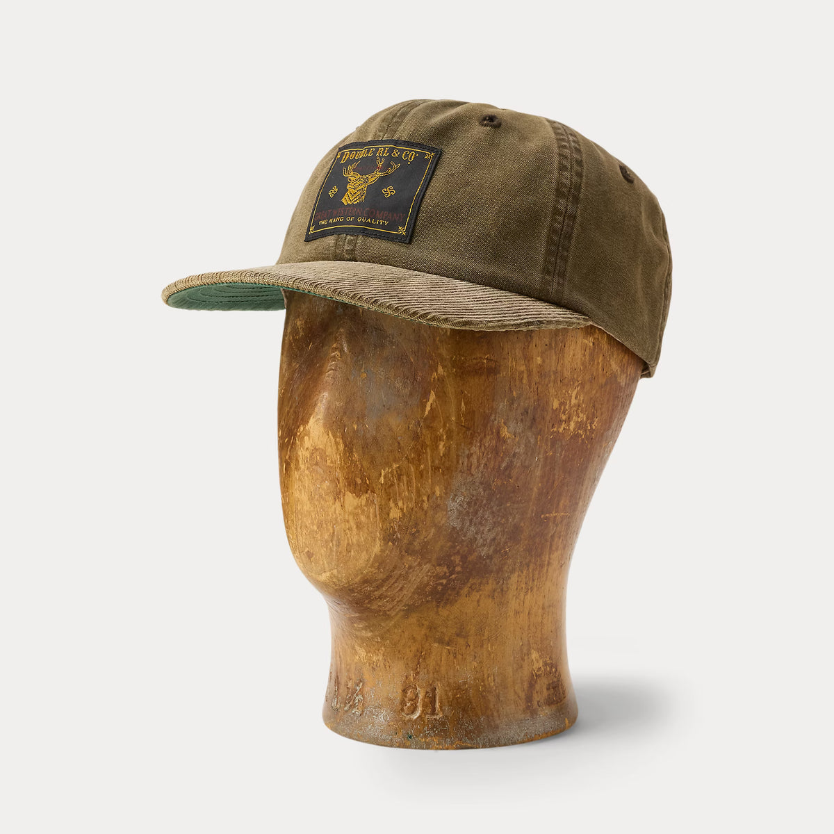 RRL Corduroy-Bill Canvas Ball Cap