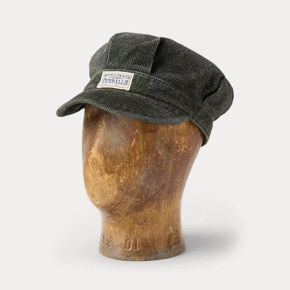 RRL Corduroy Railroad Cap