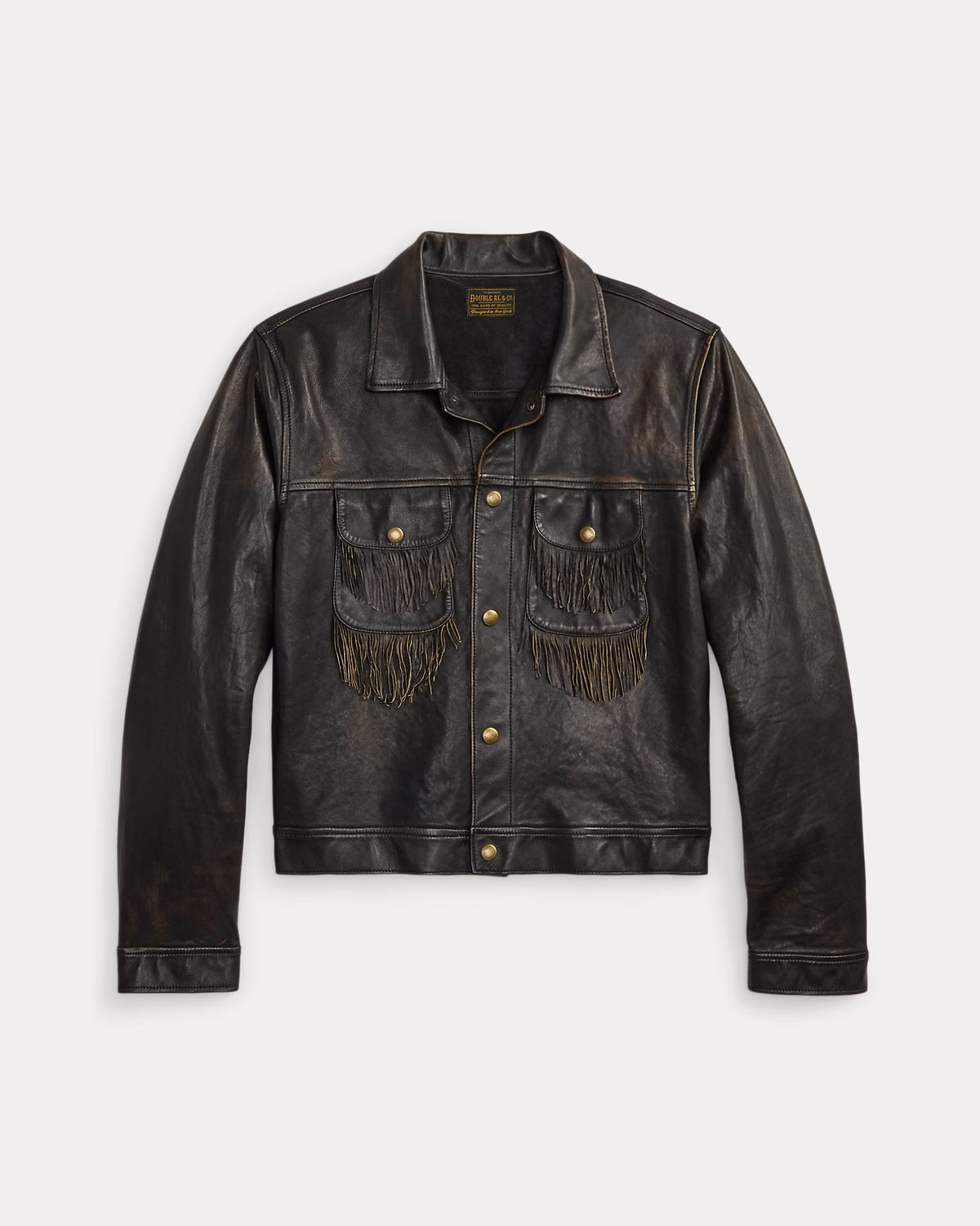RRL Fringe Leather Jacket
