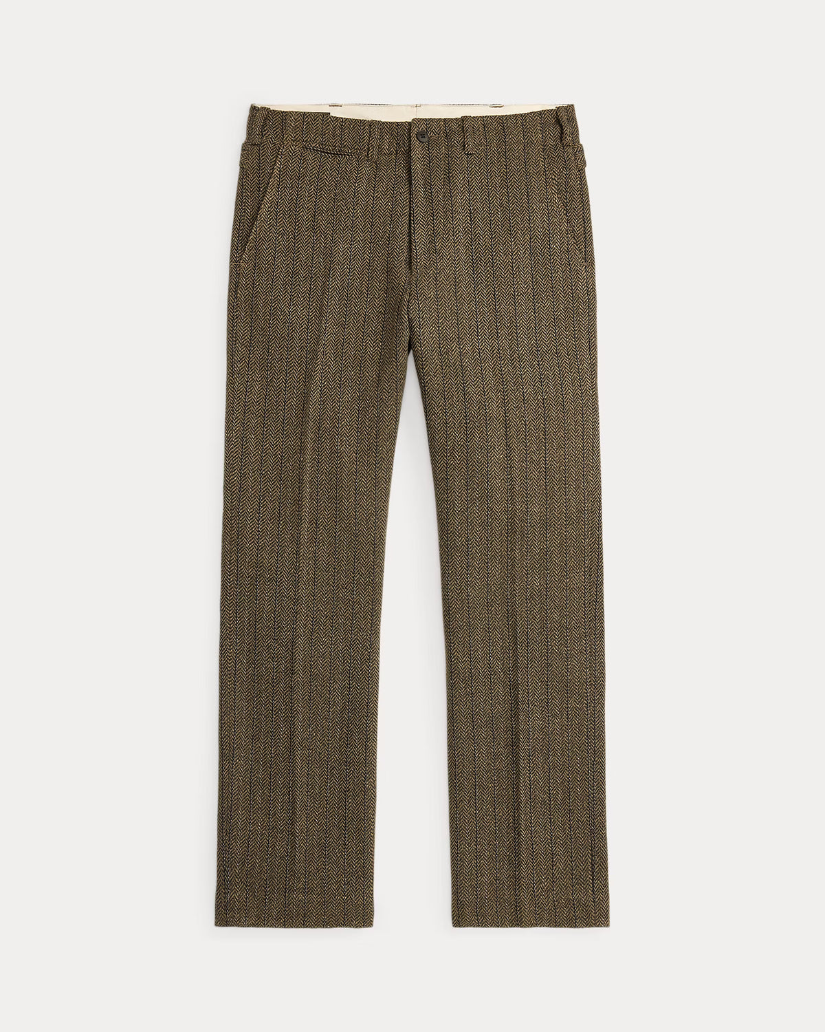 RRL Slim Fit Linen-Blend Herringbone Pant