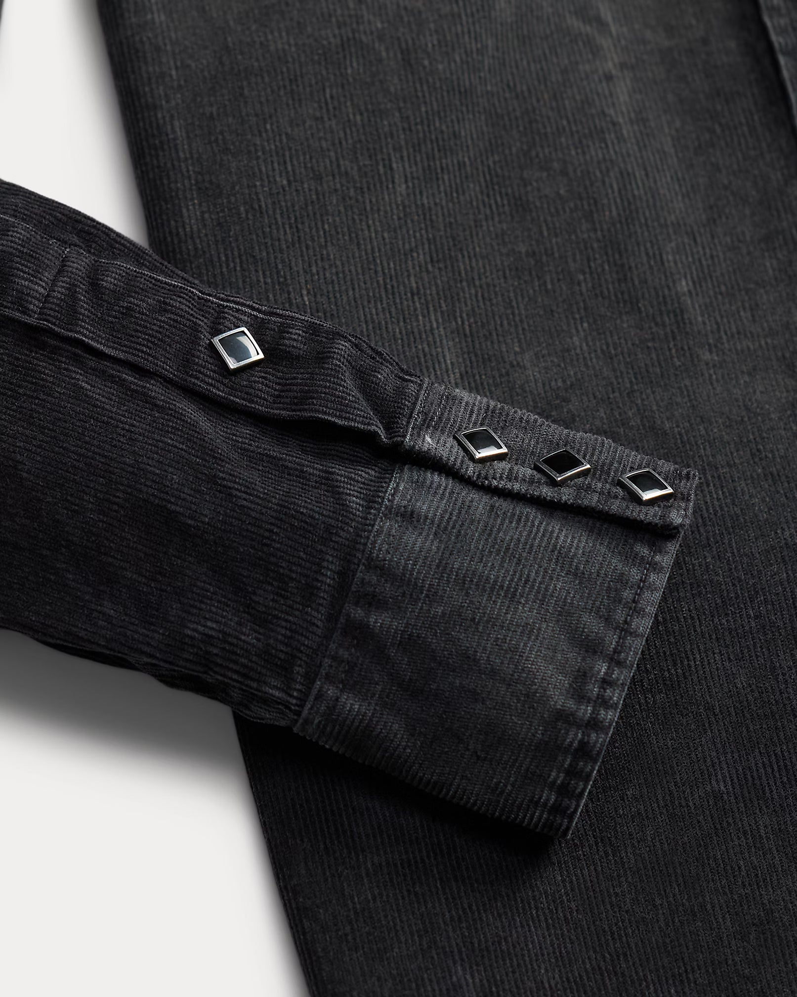 RRL Slim Fit Corduroy Western Shirt