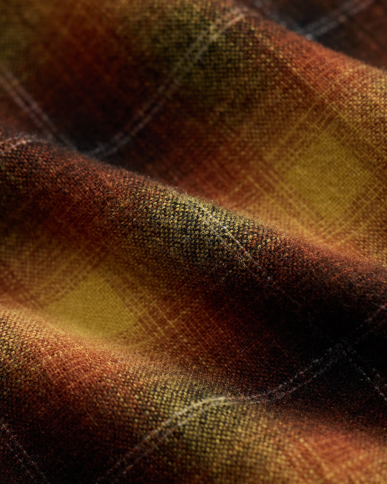 RRL Plaid Wool-Blend Camp Shirt