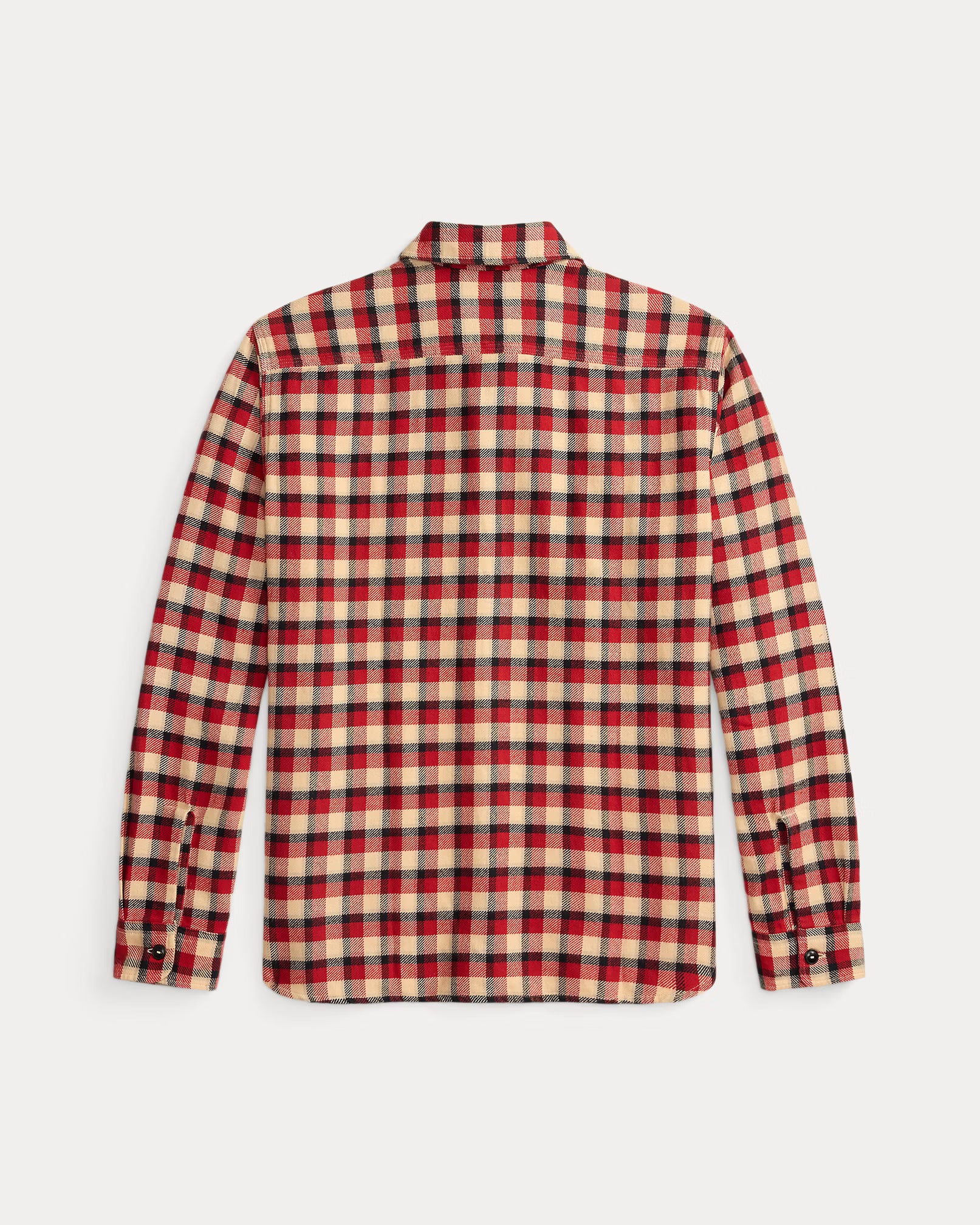 RRL Checked Twill Work Shirt