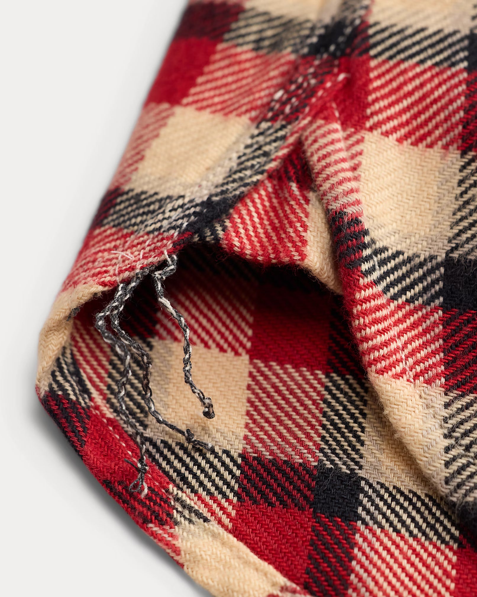 RRL Checked Twill Work Shirt