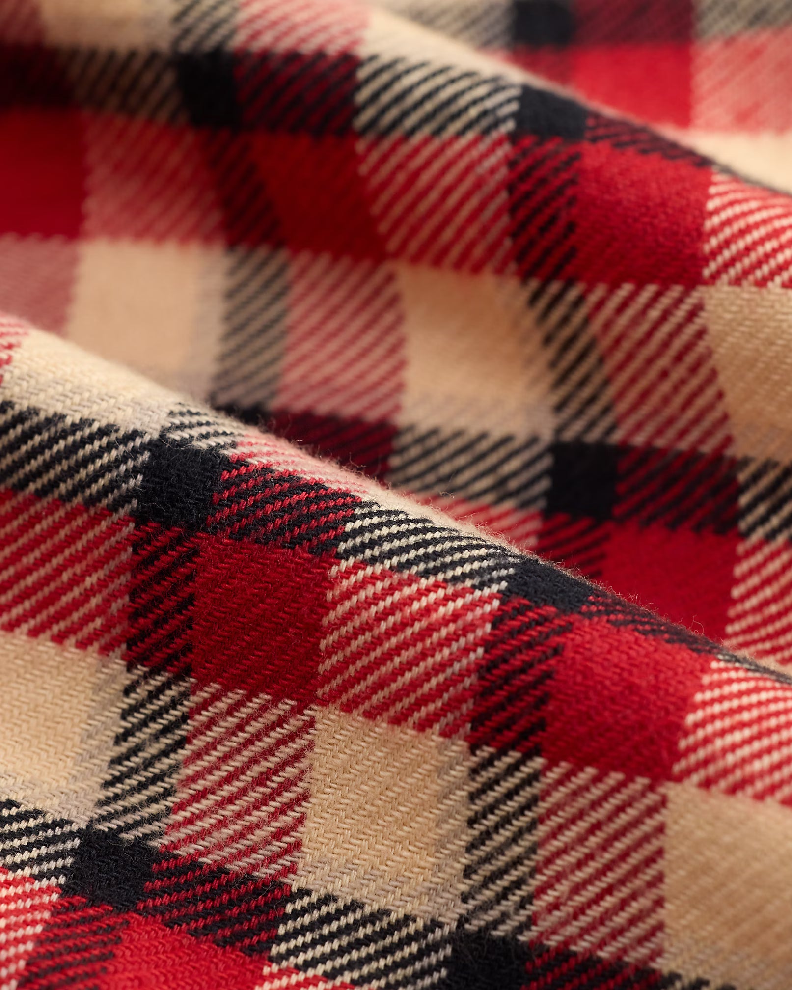 RRL Checked Twill Work Shirt