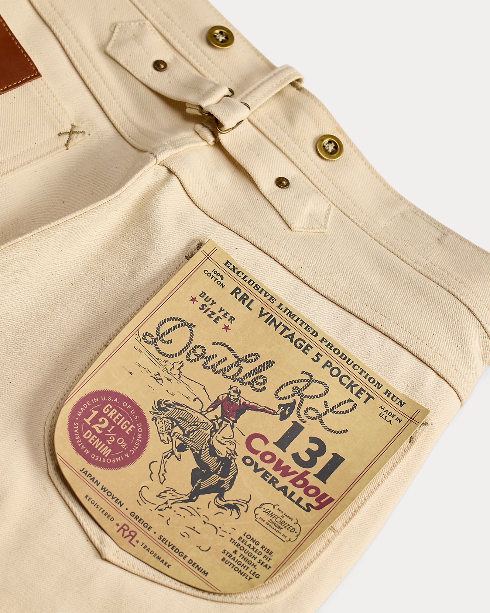RRL Limited-Edition Seeded Selvedge Jean