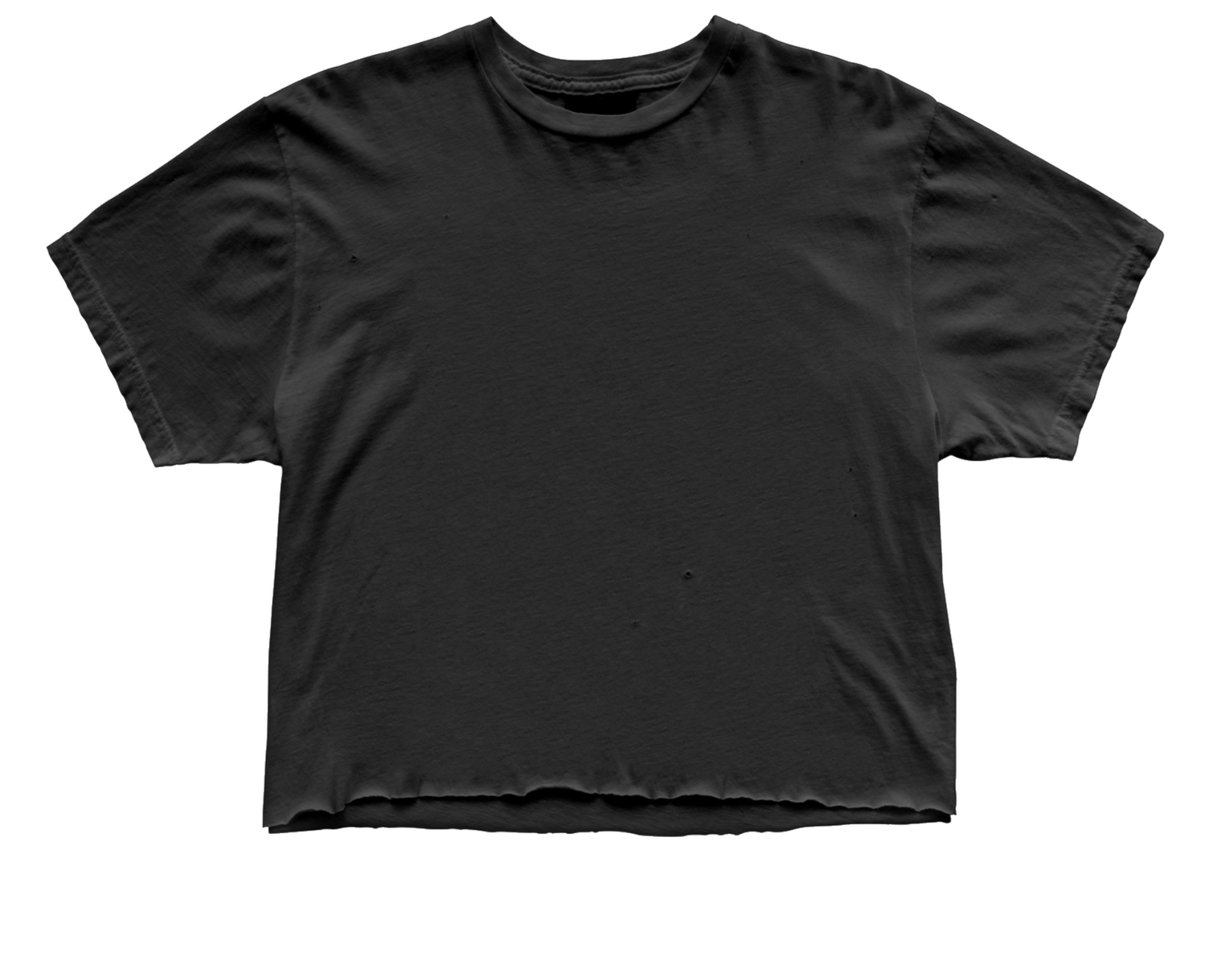 American Made Black Label Cropped Tee