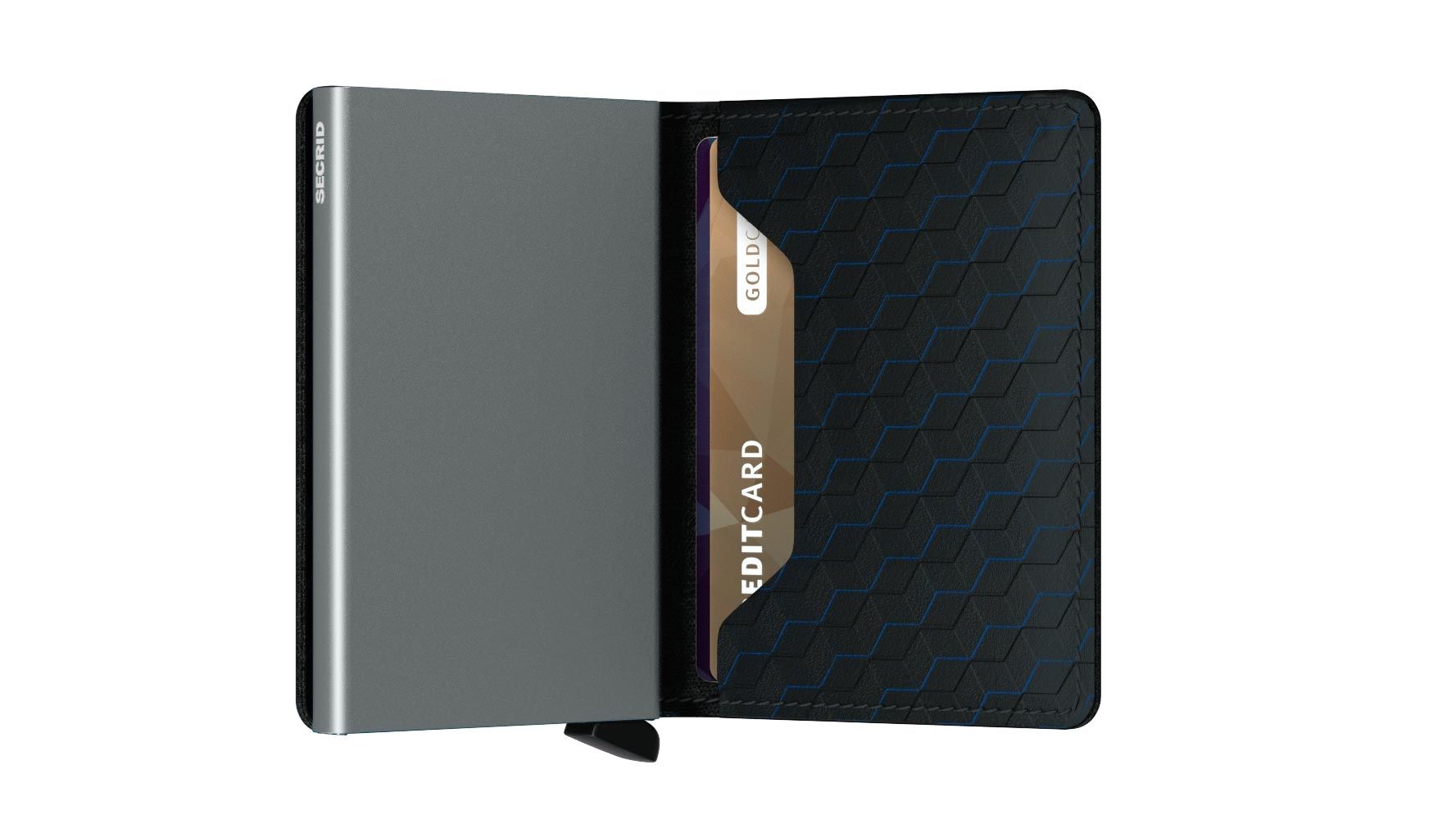 Slimwallet - Optical Black Titanium